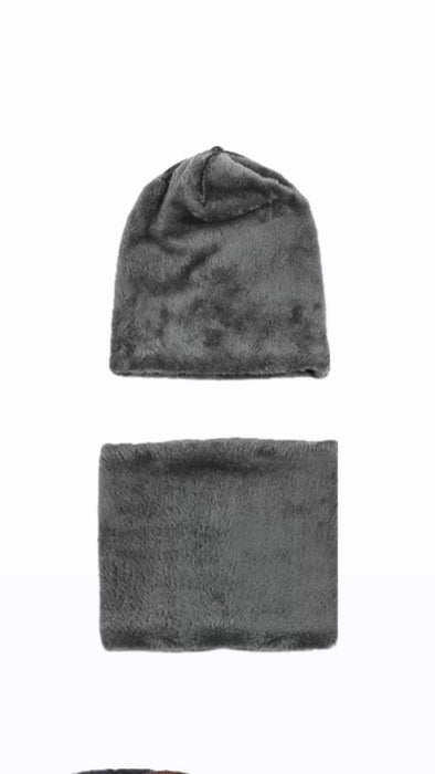 1 PC Wool Beanie & Neck Warmer