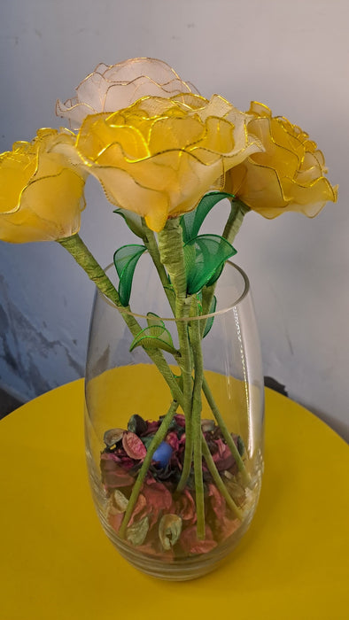 Desi Gulab Stocking Flowers