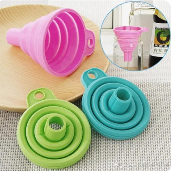 Collapsable Silicone Foldable