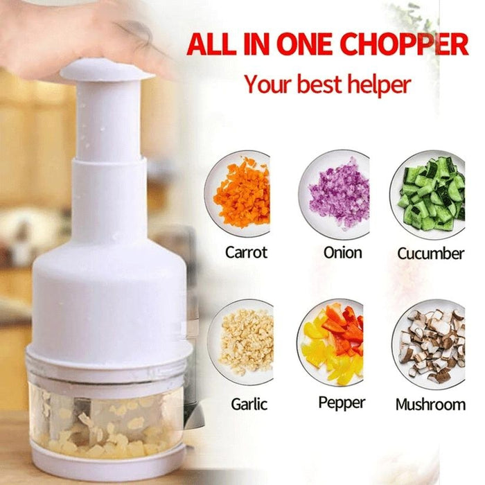 All in one Manual Vegetable Chopper