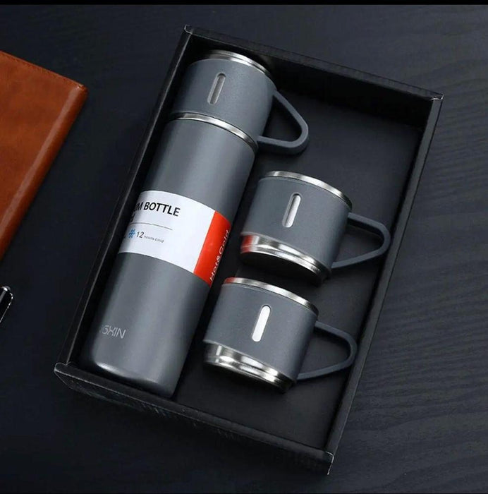 Vacuum Flask Set Water Bottle