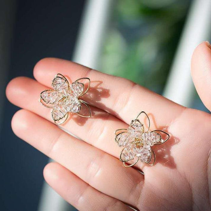 Double Layer Star Earrings