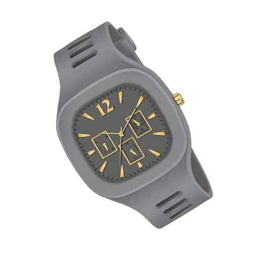 Silicon Analogue Fashionable Watch for Men