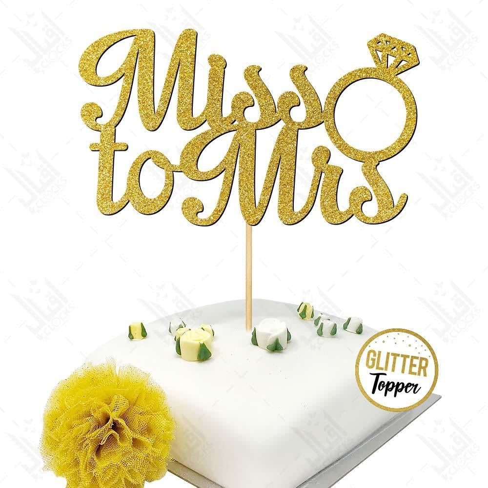 Bride to Be Cake Topper