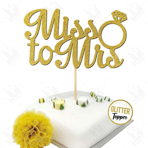 Bride to Be Cake Topper