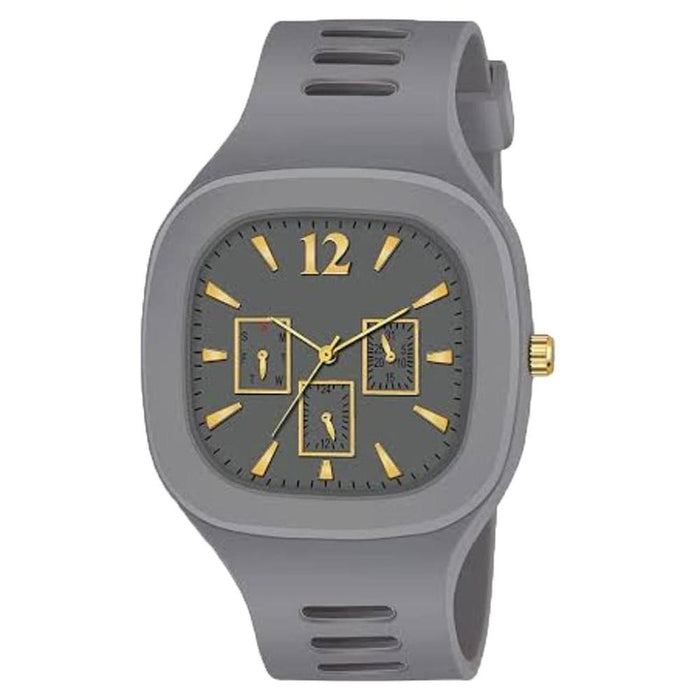 Silicon Analogue Fashionable Watch for Men