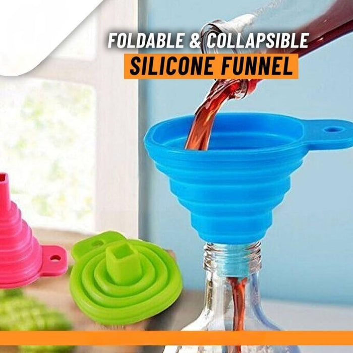 Collapsable Silicone Foldable