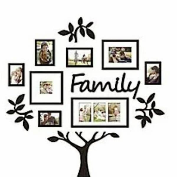 Family Tree Wall Photo Frame